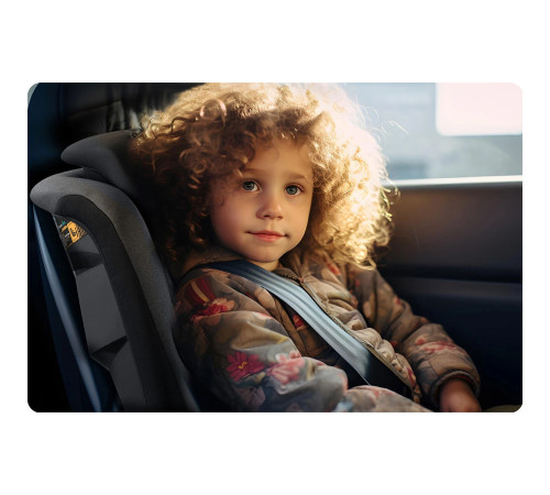 Автокрісло Nukido Louis чорно-сіре 15-36 кг ISOFIX Автокрісло Nukido Louis чорно-сіре 15-36 кг ISOFIX