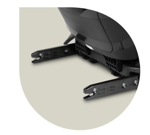 Автокрісло Nukido Louis Soft ISOFIX 15-36 кг, сіре