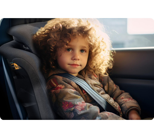 Автокрісло Nukido Louis Soft ISOFIX 15-36 кг, сіре