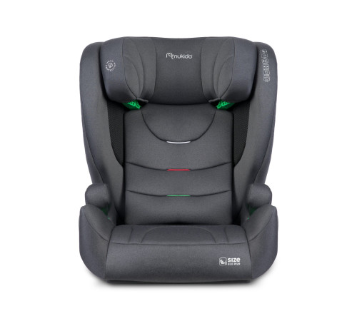 Автокрісло Nukido Louis Soft ISOFIX 15-36 кг, сіре