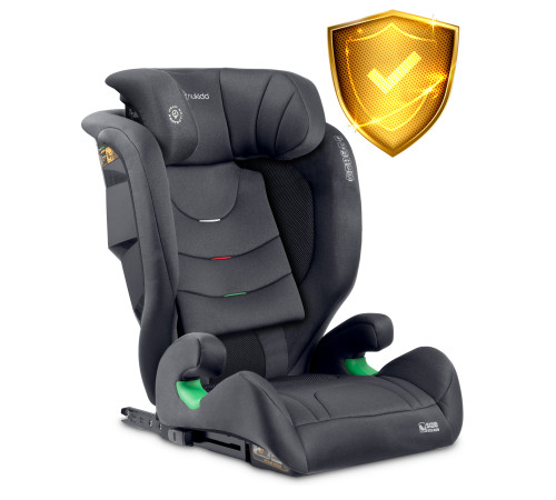 Автокрісло Nukido Louis Soft ISOFIX 15-36 кг, сіре