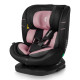 Дитяче автокрісло Lionelo BASTIAAN I-SIZE PINK ROSE - чорно-рожеве