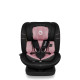 Дитяче автокрісло Lionelo BASTIAAN I-SIZE PINK ROSE - чорно-рожеве