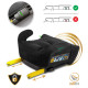 Бустер Nukido Louis ISOFIX 710200 125-150 см, чорний