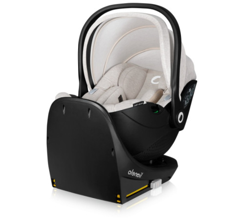 База з автокріслом Lionelo MOXIE I-SIZE SET BEIGE SAND - бежева