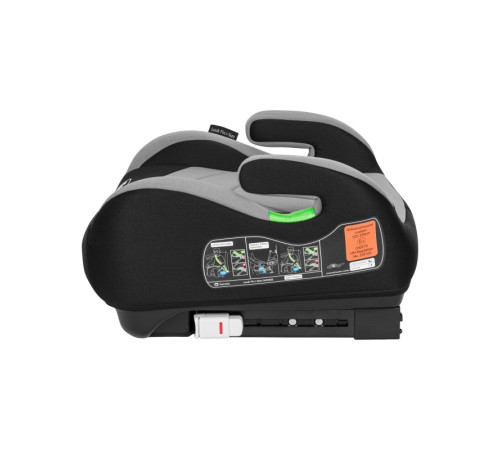 Бустер Lionelo LUUK FIX I-SIZE 100-150 см, чорно-сірий