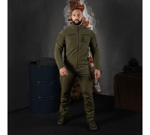 Флісова кофта Army Himatec Pro Олива (7400), XXL Флісова кофта Army Himatec Pro Олива (7400), XXL
