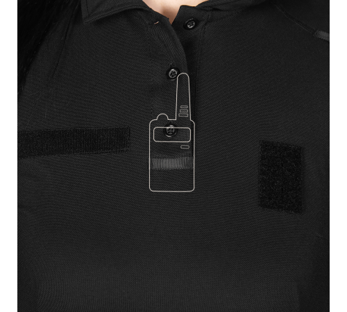 Поло Pani Paladin LT Чорне (7517), XXL Поло Pani Paladin LT Чорне (7517), XXL