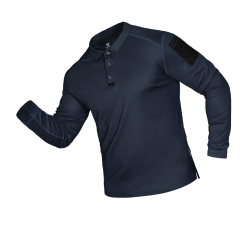 Поло Patrol Long LT CoolPass Pique Light Темно-синє (7297), XL Поло Patrol Long LT CoolPass Pique Light Темно-синє (7297), XL