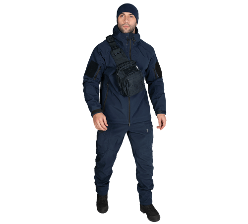 Куртка Stalker SoftShell Темно-синя (7005), L Куртка Stalker SoftShell Темно-синя (7005), L