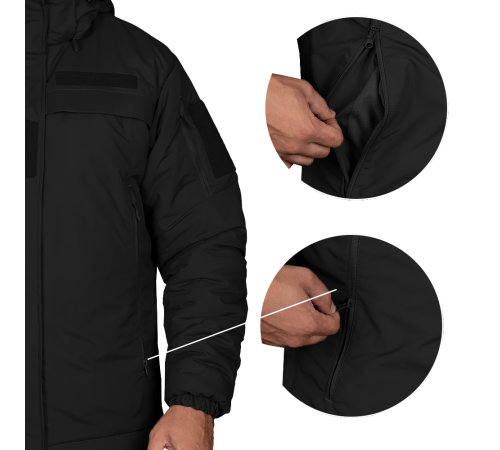 Куртка Patrol System 4.0 RainWall Чорна (8301), M Куртка Patrol System 4.0 RainWall Чорна (8301), M