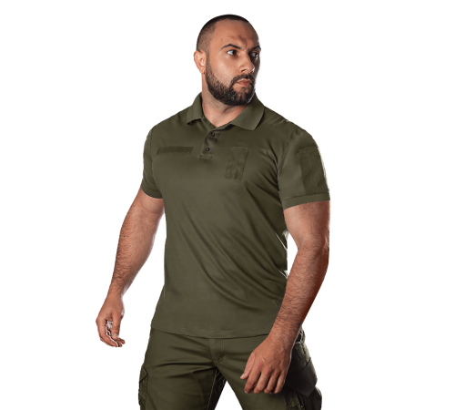 Поло Army ID 2.0 CoolPass Pique LT Олива (8082), XXXXL-Long Поло Army ID 2.0 CoolPass Pique LT Олива (8082), XXXXL-Long