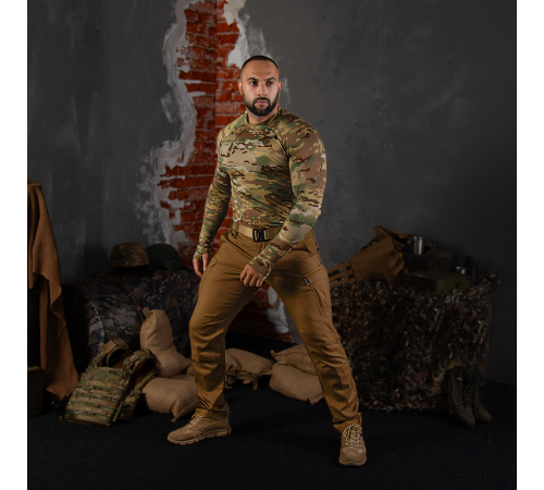 Лонгслів CM Thorax Pro CoolPass SJ Multicam (7036), XXL Лонгслів CM Thorax Pro CoolPass SJ Multicam (7036), XXL