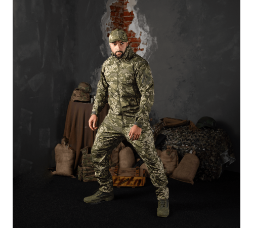 Куртка Phantom SoftShell Піксель (7290), L Куртка Phantom SoftShell Піксель (7290), L