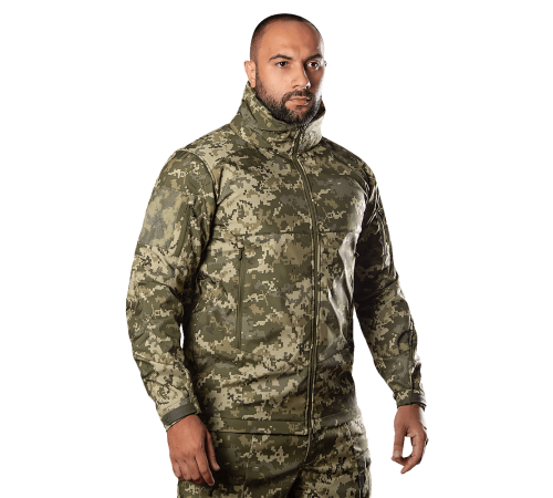 Куртка Phantom SoftShell Піксель (7290), XXXL Куртка Phantom SoftShell Піксель (7290), XXXL