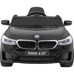 Дитяча акумуляторна машинка BMW 6 GT Чорна