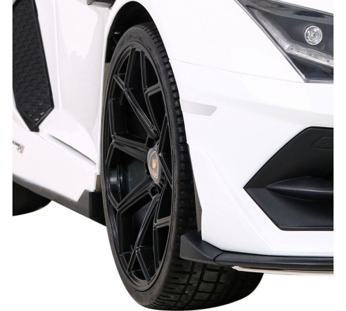Дитяча акумуляторна машинка Lamborghini SVJ DRIFT Біла Дитяча акумуляторна машинка Lamborghini SVJ DRIFT Біла