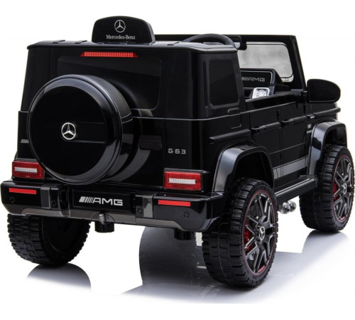 Дитяча акумуляторна машинка Mercedes AMG G63. Чорна Дитяча акумуляторна машинка Mercedes AMG G63. Чорна