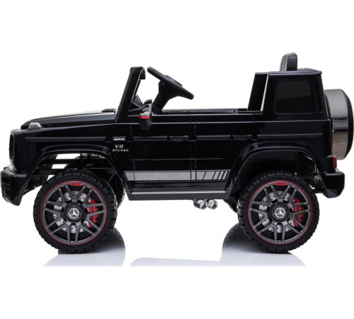 Дитяча акумуляторна машинка Mercedes AMG G63. Чорна Дитяча акумуляторна машинка Mercedes AMG G63. Чорна