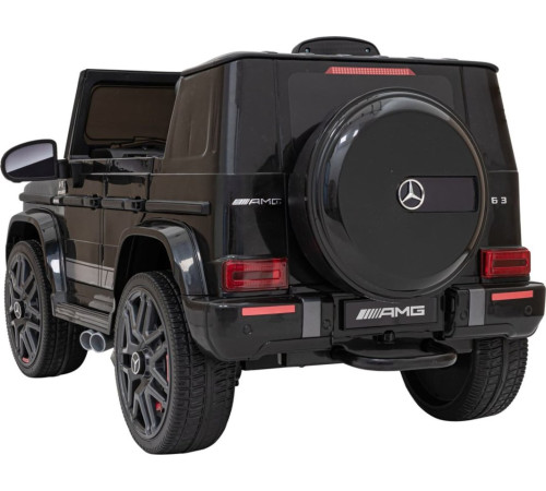Дитяча акумуляторна машинка Mercedes AMG G63. Чорна Дитяча акумуляторна машинка Mercedes AMG G63. Чорна