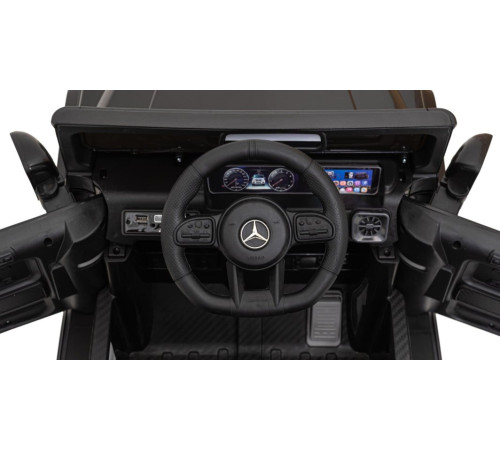 Дитяча акумуляторна машинка Mercedes AMG G63. Чорна Дитяча акумуляторна машинка Mercedes AMG G63. Чорна