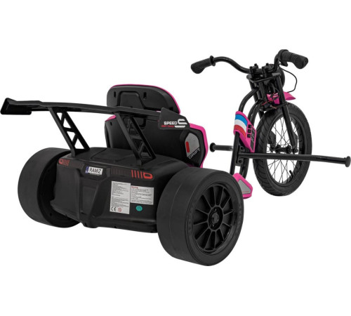 Дитяча акумуляторна машинка DRIFT BIKE 21 Рожева Дитяча акумуляторна машинка DRIFT BIKE 21 Рожева