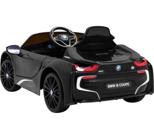 Дитяча акумуляторна машинка BMW I8 Lift Battery Car Чорна Дитяча акумуляторна машинка BMW I8 Lift Battery Car Чорна