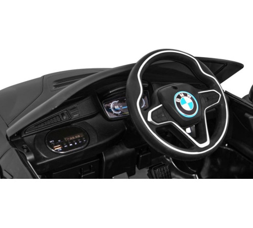 Дитяча акумуляторна машинка BMW I8 Lift Battery Car Чорна Дитяча акумуляторна машинка BMW I8 Lift Battery Car Чорна
