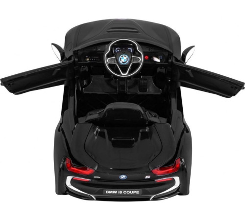 Дитяча акумуляторна машинка BMW I8 Lift Battery Car Чорна Дитяча акумуляторна машинка BMW I8 Lift Battery Car Чорна