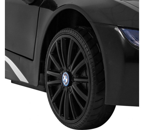 Дитяча акумуляторна машинка BMW I8 Lift Battery Car Чорна Дитяча акумуляторна машинка BMW I8 Lift Battery Car Чорна