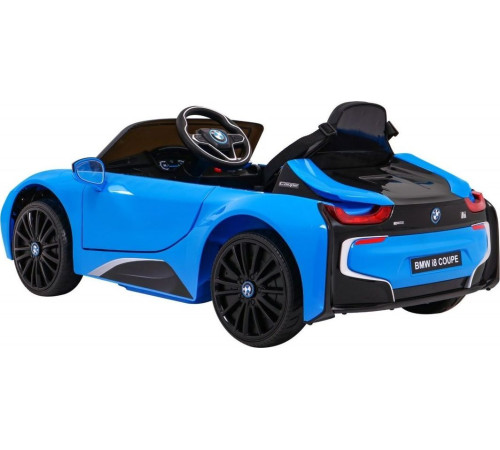 Дитяча акумуляторна машинка BMW I8 Lift Battery Car Синя Дитяча акумуляторна машинка BMW I8 Lift Battery Car Синя