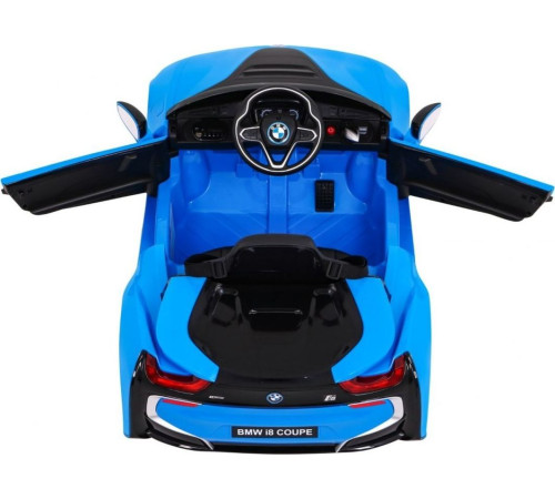 Дитяча акумуляторна машинка BMW I8 Lift Battery Car Синя Дитяча акумуляторна машинка BMW I8 Lift Battery Car Синя