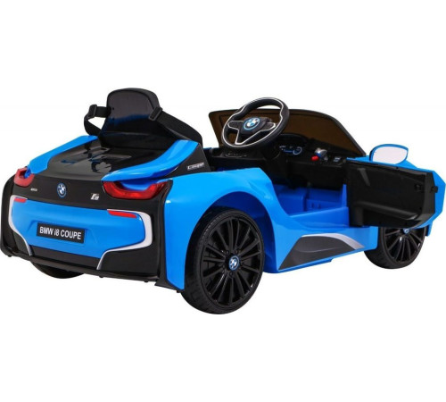 Дитяча акумуляторна машинка BMW I8 Lift Battery Car Синя Дитяча акумуляторна машинка BMW I8 Lift Battery Car Синя