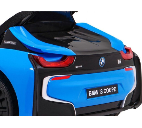 Дитяча акумуляторна машинка BMW I8 Lift Battery Car Синя Дитяча акумуляторна машинка BMW I8 Lift Battery Car Синя