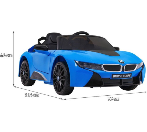 Дитяча акумуляторна машинка BMW I8 Lift Battery Car Синя Дитяча акумуляторна машинка BMW I8 Lift Battery Car Синя
