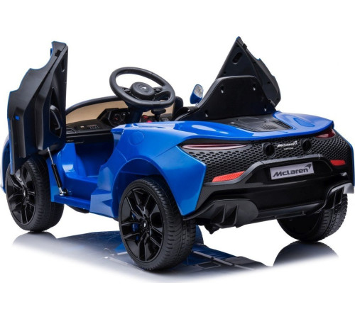 Дитяча акумуляторна машинка McLaren Artura на акумуляторі Синя Дитяча акумуляторна машинка McLaren Artura на акумуляторі Синя