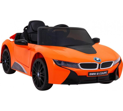 Дитяча акумуляторна машинка BMW I8 Lift Car Помаранчева Дитяча акумуляторна машинка BMW I8 Lift Car Помаранчева
