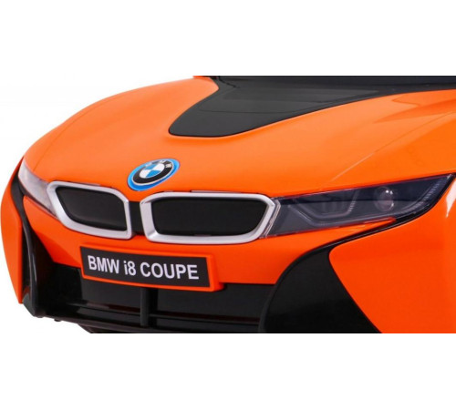 Дитяча акумуляторна машинка BMW I8 Lift Car Помаранчева Дитяча акумуляторна машинка BMW I8 Lift Car Помаранчева