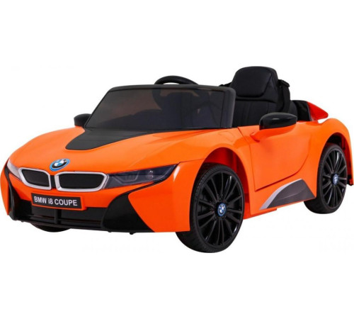 Дитяча акумуляторна машинка BMW I8 Lift Car Помаранчева Дитяча акумуляторна машинка BMW I8 Lift Car Помаранчева