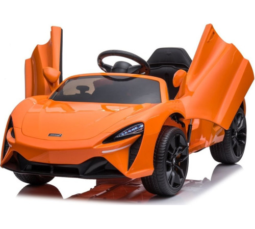 Дитяча акумуляторна машинка Дитячий McLaren Artura Помаранчева Дитяча акумуляторна машинка Дитячий McLaren Artura Помаранчева