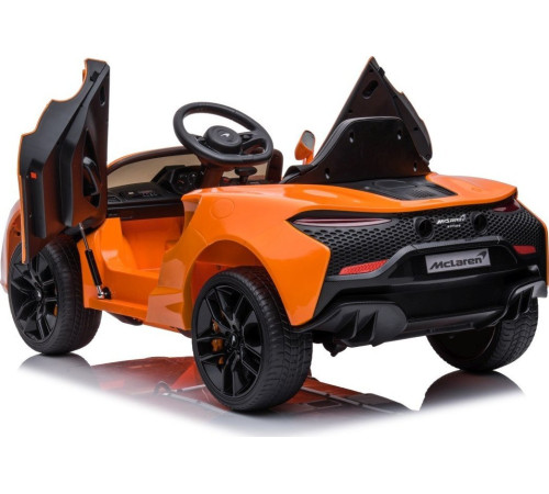 Дитяча акумуляторна машинка Дитячий McLaren Artura Помаранчева Дитяча акумуляторна машинка Дитячий McLaren Artura Помаранчева