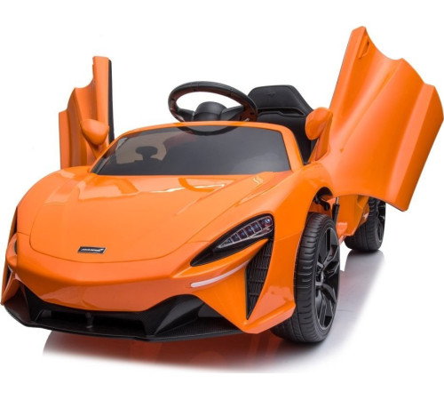 Дитяча акумуляторна машинка Дитячий McLaren Artura Помаранчева Дитяча акумуляторна машинка Дитячий McLaren Artura Помаранчева