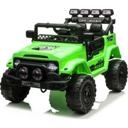 Дитячий акумуляторний позашляховик CLIMBER Зелений