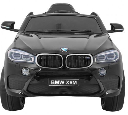 Дитяча акумуляторна машинка BMW X6M Чорна Дитяча акумуляторна машинка BMW X6M Чорна