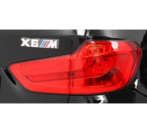 Дитяча акумуляторна машинка BMW X6M Чорна Дитяча акумуляторна машинка BMW X6M Чорна