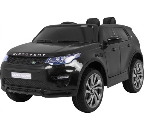Дитяча акумуляторна машинка Land Rover Discovery Чорна Дитяча акумуляторна машинка Land Rover Discovery Чорна