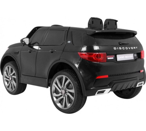 Дитяча акумуляторна машинка Land Rover Discovery Чорна Дитяча акумуляторна машинка Land Rover Discovery Чорна