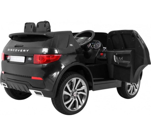 Дитяча акумуляторна машинка Land Rover Discovery Чорна Дитяча акумуляторна машинка Land Rover Discovery Чорна