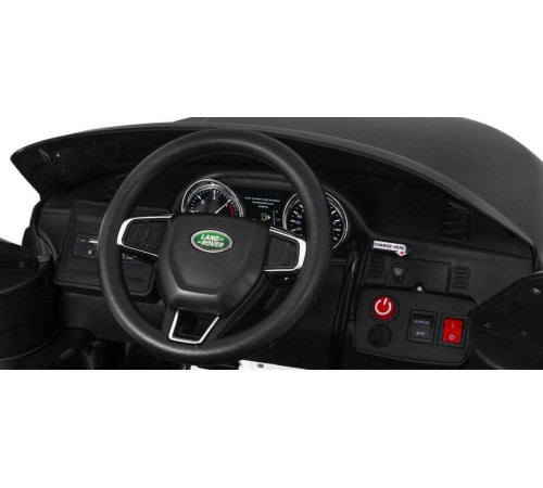 Дитяча акумуляторна машинка Land Rover Discovery Чорна Дитяча акумуляторна машинка Land Rover Discovery Чорна