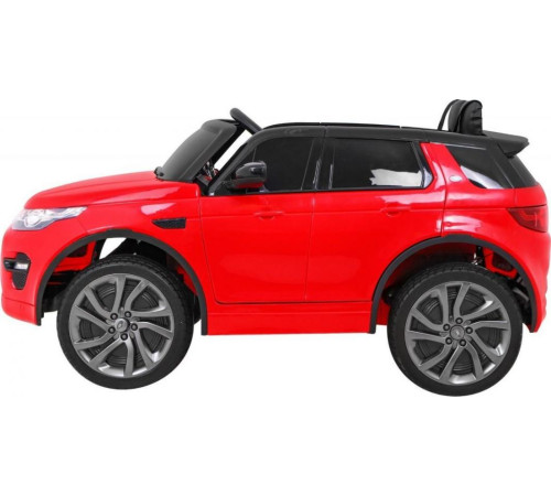 Дитяча акумуляторна машинка Land Rover Discovery Червона Дитяча акумуляторна машинка Land Rover Discovery Червона